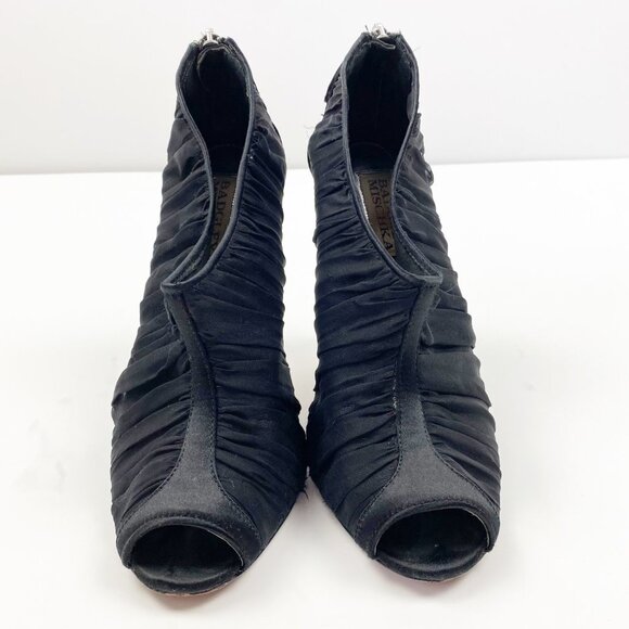 Badgley Mischka Black Heels - Picture 4 of 10